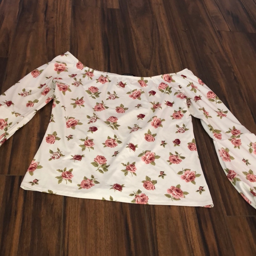 Off the shoulder shirt